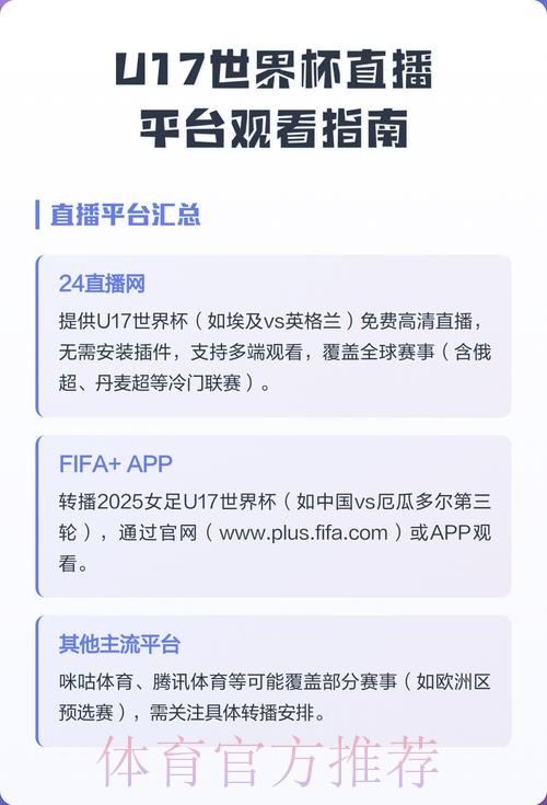 全面解析世界杯直播网站推荐与观看指南 全面解析世界杯直播网站推荐与观看指南